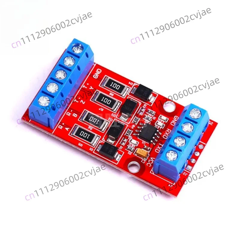 5V RS422 to TTL Bidirectional Signal Module, Full Duplex RS422 Converter for MCU UART Serial Port Communication