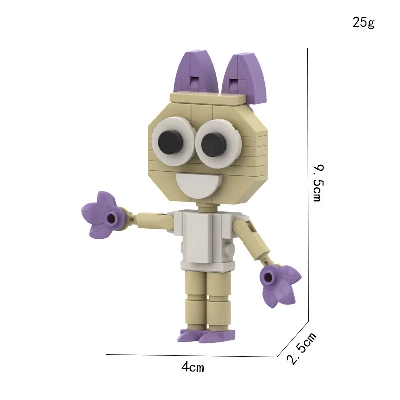 Dandy's World Building Blocks Anime Bricks Collectible Cartoon Model Toys Children's Figurines Birthday Christmas Gifts