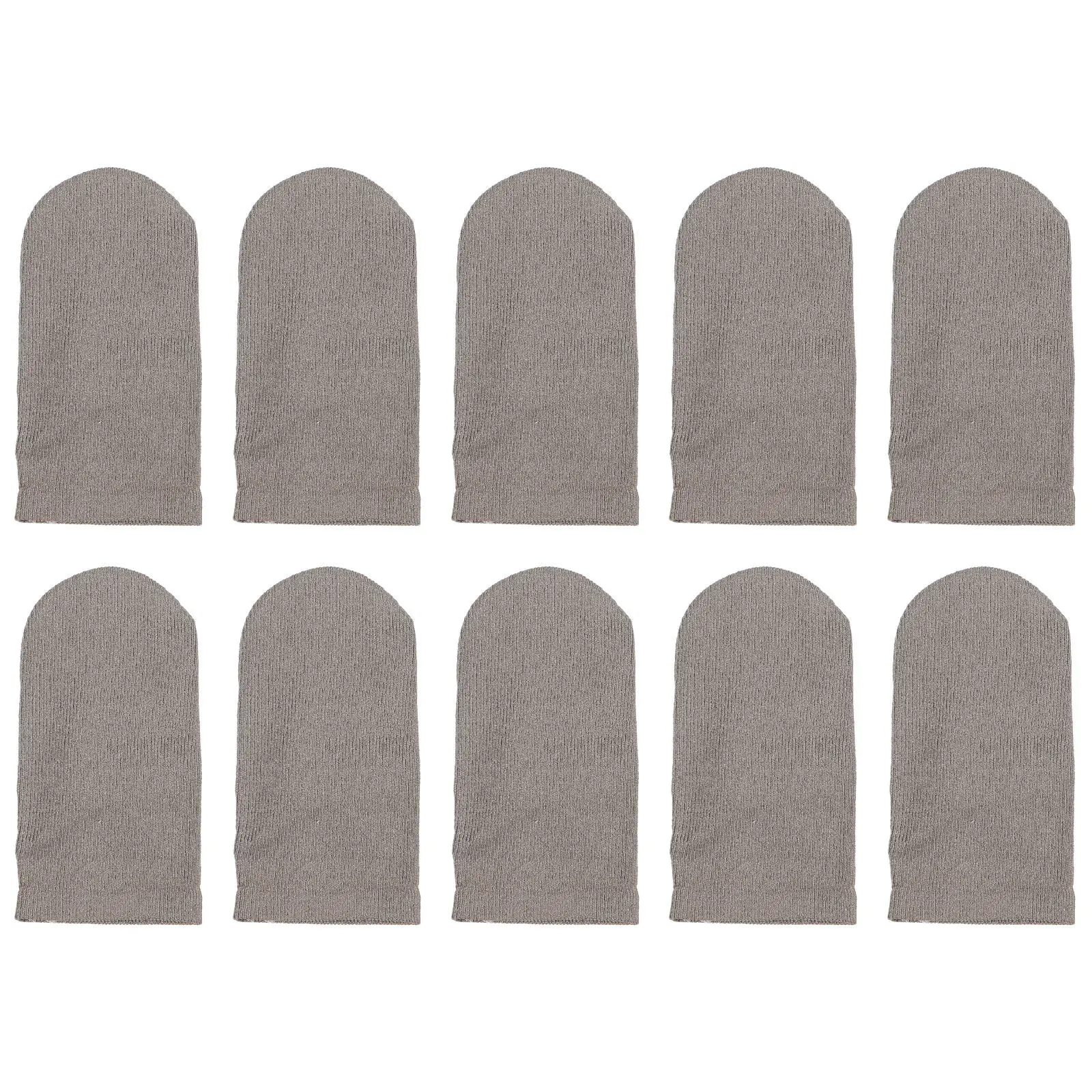 

10Pcs Sweat-Resistant Finger Sleeves for Gaming Nylon Lightweight Air-Breathable Thumb and Finger Protectors Mobile Phone Game