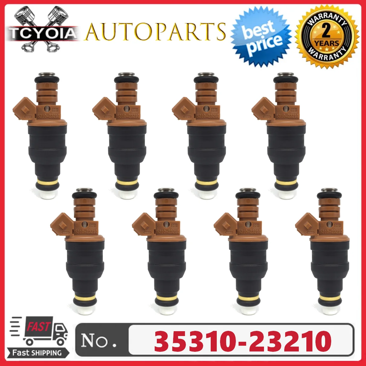 

4/20pcs 35310-23210 9250930019 Fuel Injectors Fits For HYUNDAI ELANTRA TIBURON 1997-2001 2.0L