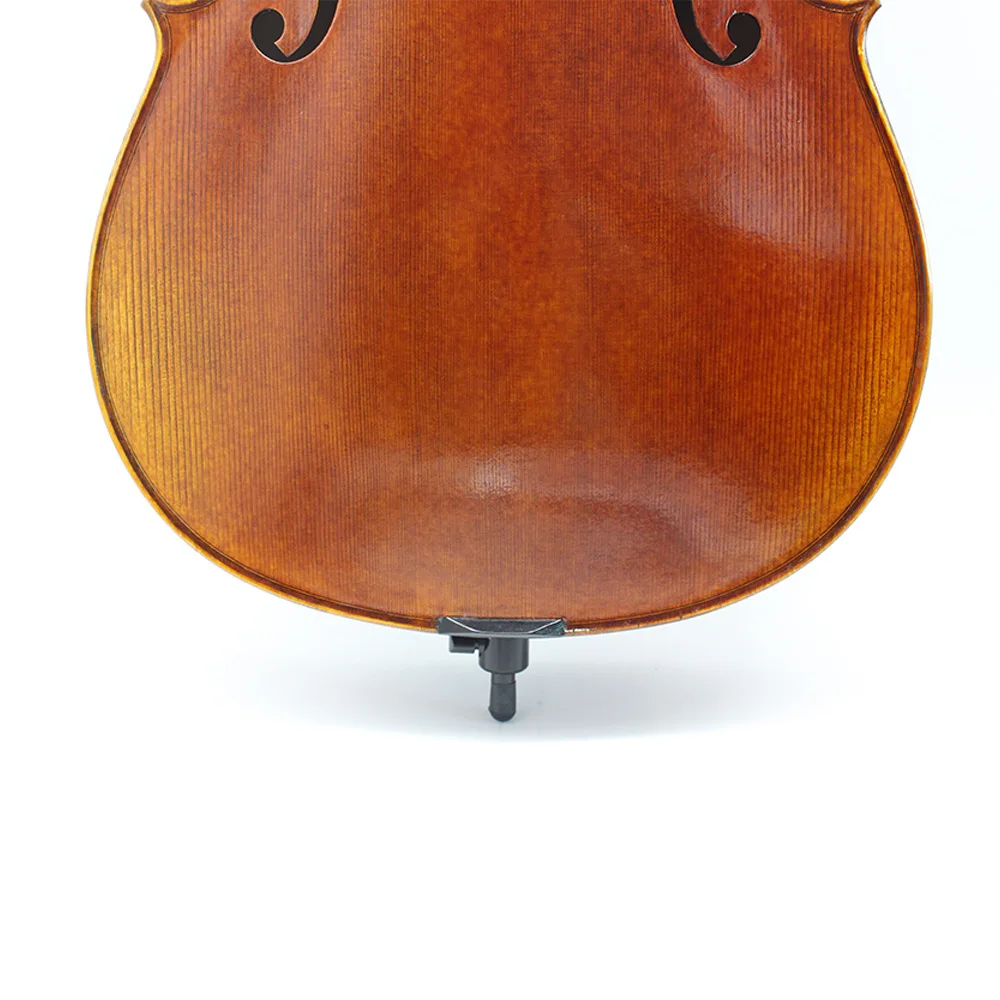Musical Instrument, Italian European Material, White Pine Maple, Air-dried for 20 Years, Oily Lacquer Pattern Handmade Cello