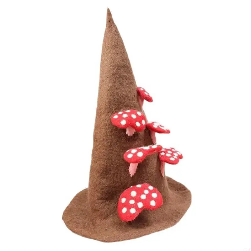 C71F قبعة الدب ثلاثية الأبعاد لزينة حفلات الهالوين ملحقات القرن ثلاثي الأبعاد الجديد