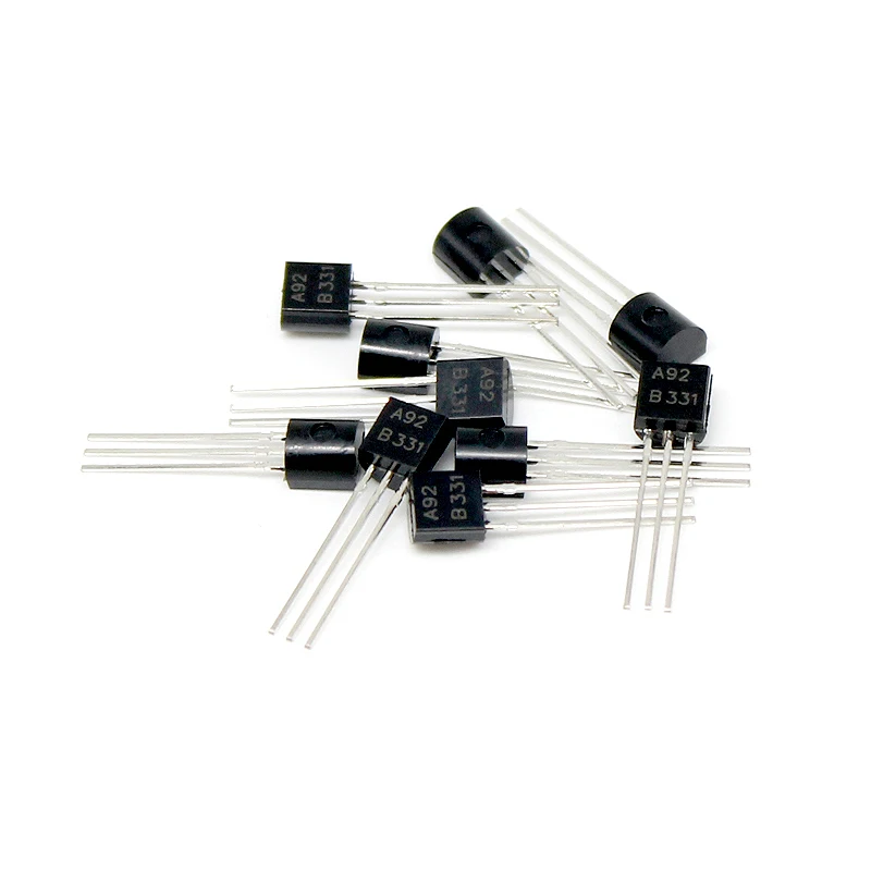 50pcs/lot A92 MPSA92 TO-92 Transistor PNP Transistors 300V 500MA New and original IC Chip