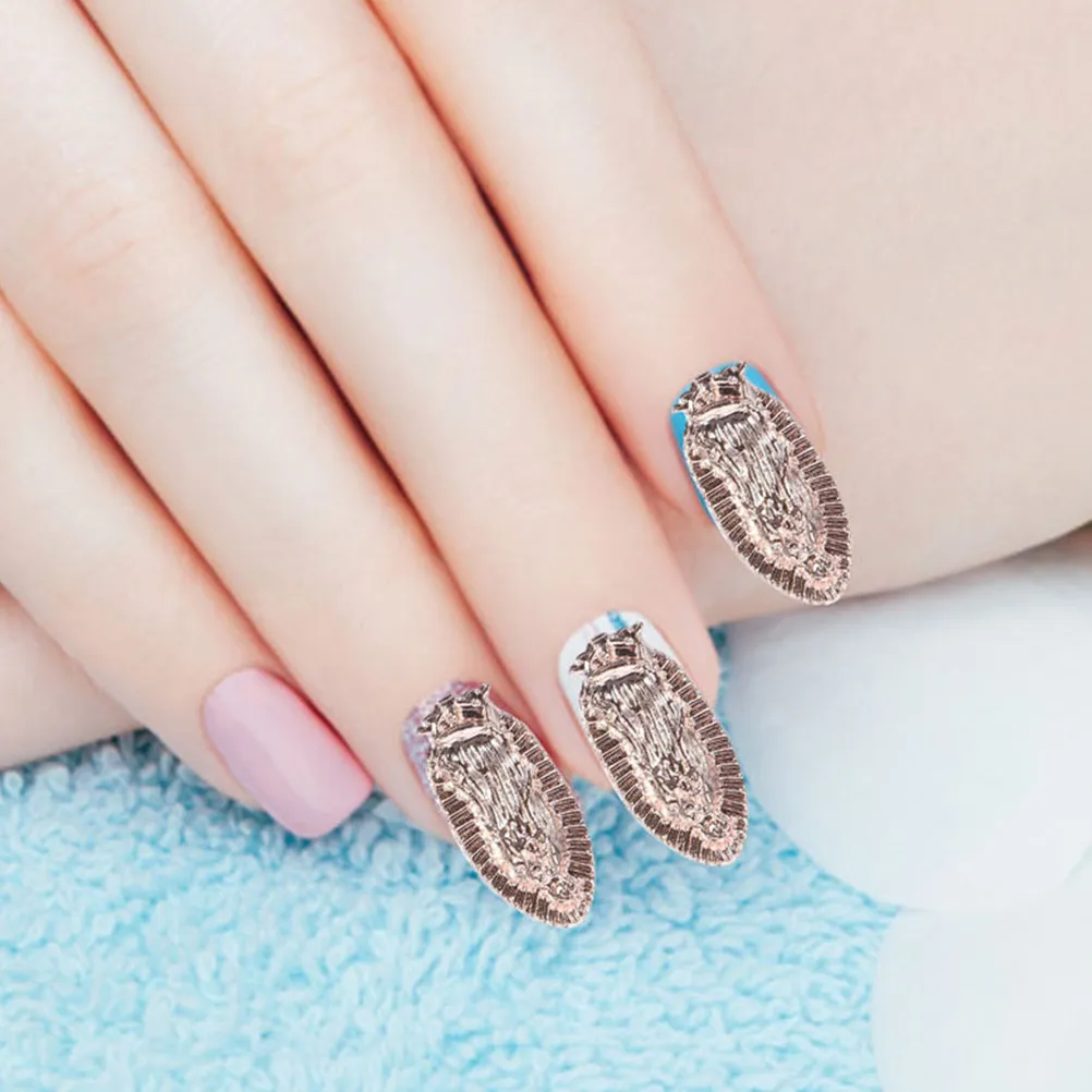 

40 шт. аксессуаров для нейл-арта, украшений для маникюра, декоративных элементов из сплава для дизайна ногтей