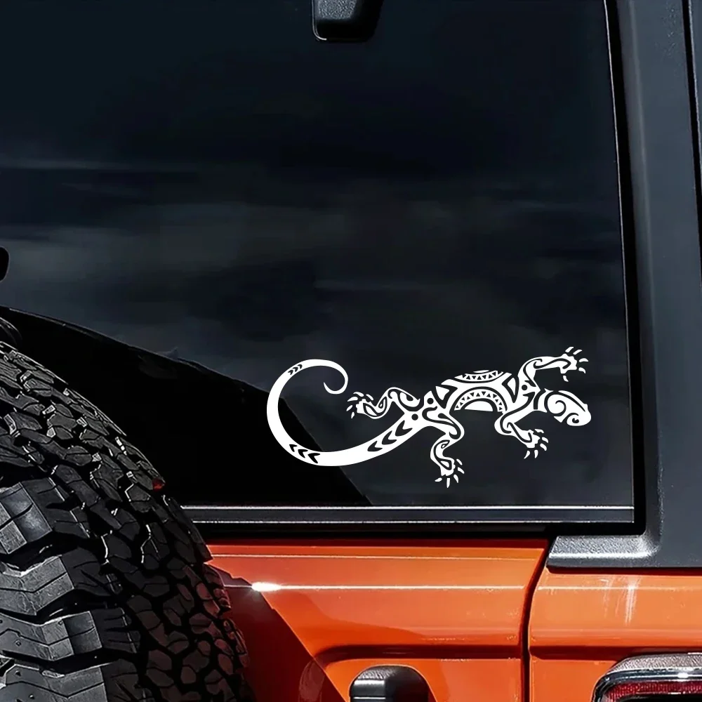 Car Stickers Funny Reptile Lizard Auto Bumper Window Body Vinyl Decals Automobiles Motorcycles Decoration Stickers Accessories