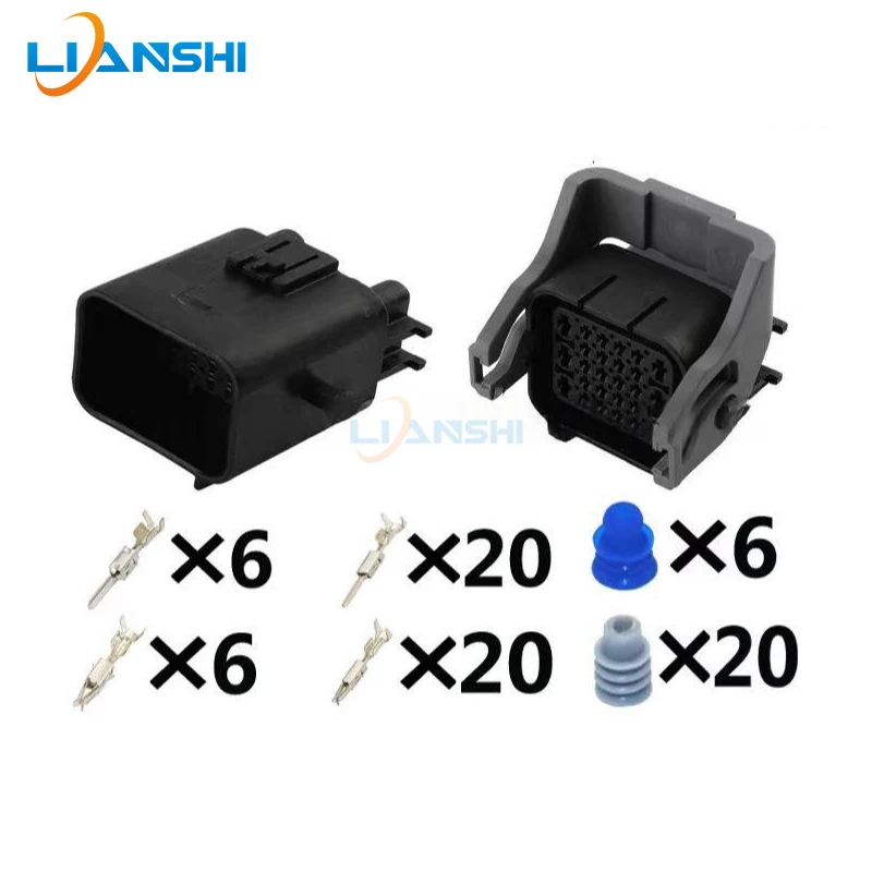 

1897013-2/1897009-2 is suitable for the multi-hole waterproof connector DJ7262-1.5-3.5-11/21 of automotive connectors