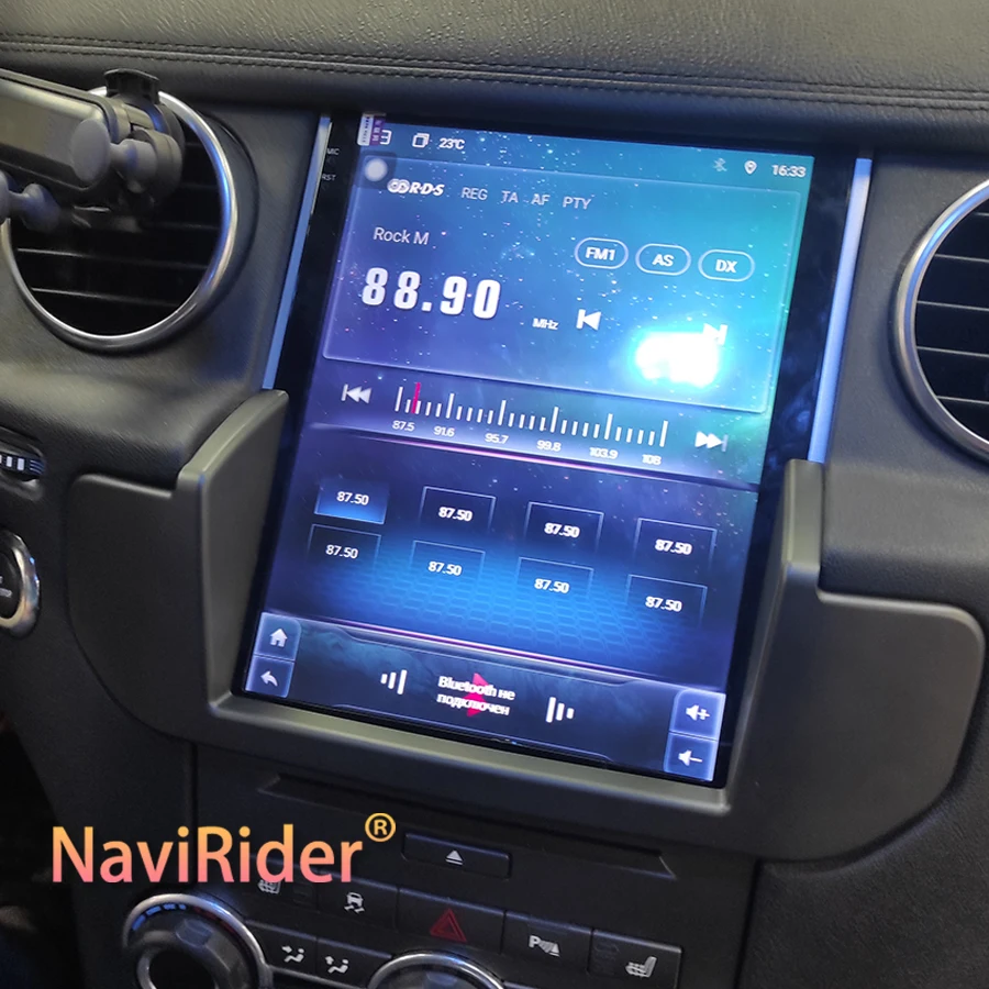 

Автомобильный радиоприемник Tesla Style на Android 13 для Land Rover Discovery 4 LR4 2009-2016 с GPS-навигацией, автомобильный стерео видеоплеер Carplay