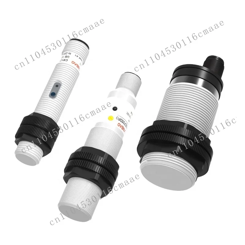 DC 3/4 Wires M30 Plastic Capacitive Proximity Sensor Switch 15mm Sensing Distance IP67 Protection Non-Flush Mounting for Poultry