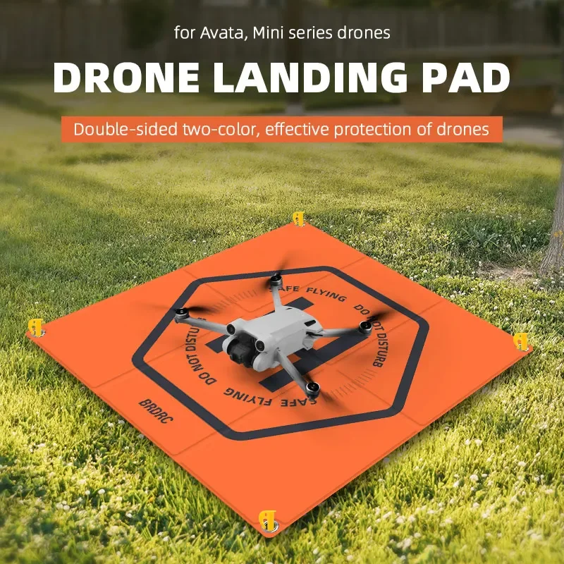 50*50cm PU Landing Pad for DJI Avata 2/Avata/FPV/MINI 3 Pro/Mini3/MINI 2/2SE/Mini4PRO/Mini 4K/AIR2S Quadcopters Drone Launch Mat