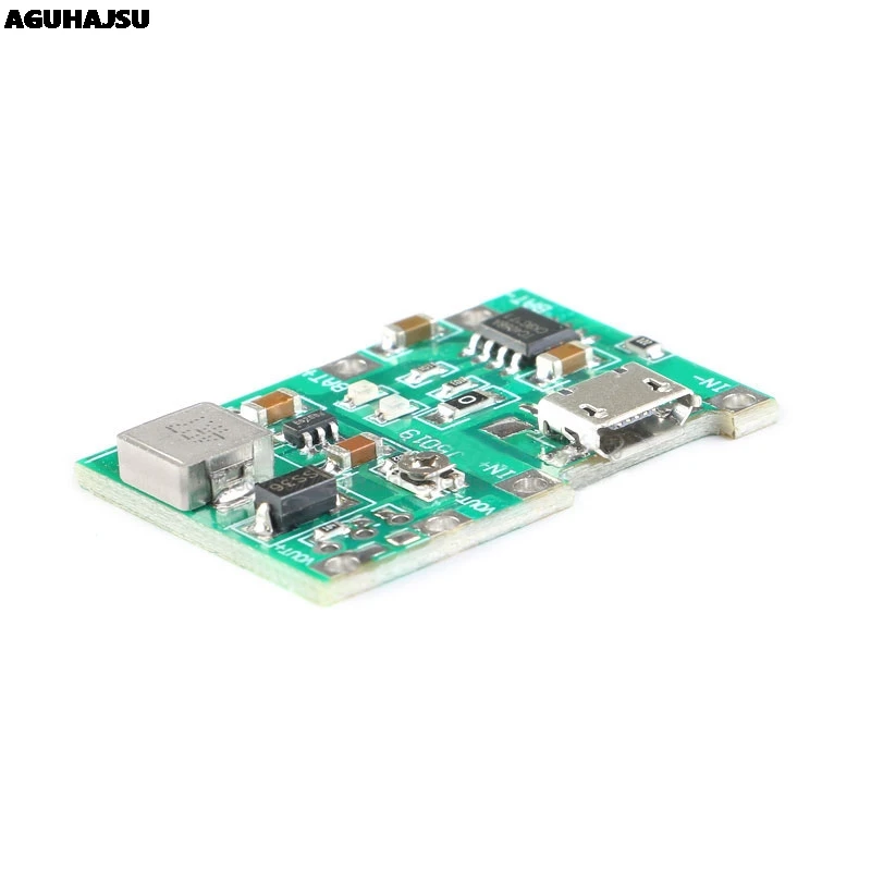 3.7V 9V 5V 2A Adjustable Step Up 18650 Lithium Battery Charging Discharge Integrated Module