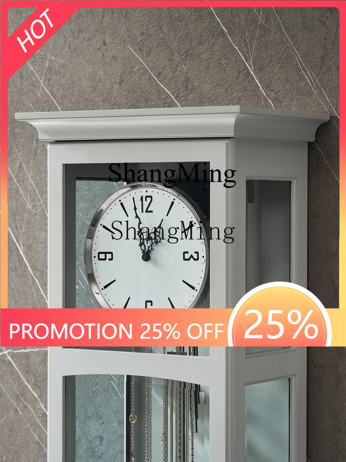 FG good-looking  Creative Vertical Floor Clock Living Room Home Modern Light Luxury Desk Clock Fashion Simple Pendulum Clock