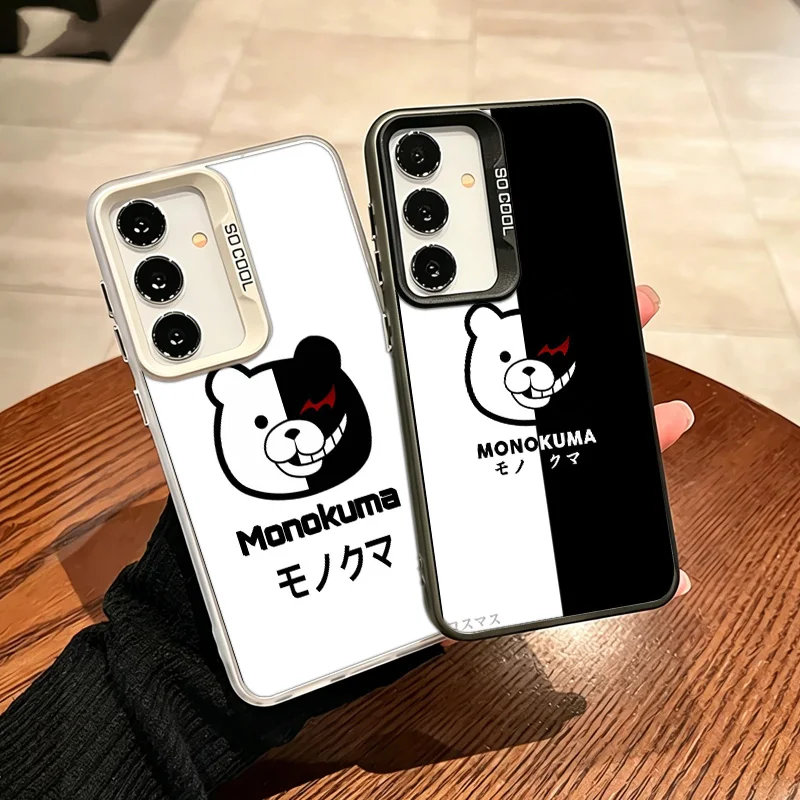 Classic Monokuma Bear Phone Case for Samsung A57 A37 A27 A17 A56 A36 A26 A16 A55 A35 A25 A15 Galaxy A05S A06 A07 A50S A51 A71 NO