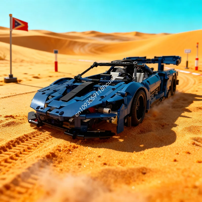 

1283pcs MOC Senna B Model Technical Building Blocks Construction Christmas Gift Assemble DIY Creative Toy Education Brick Kids