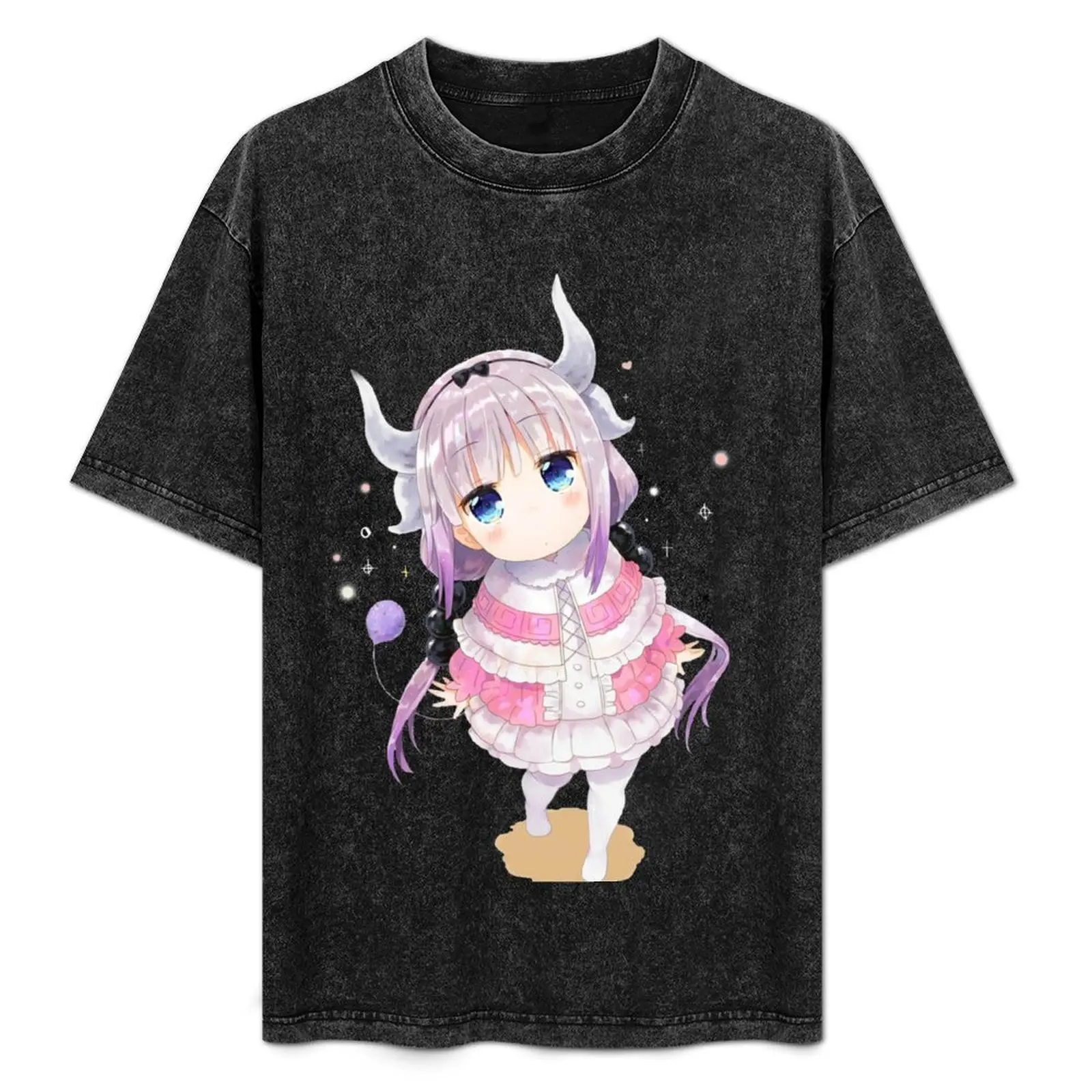 Футболка с рисунком Канна Камуи, хлопок, кастомная печать