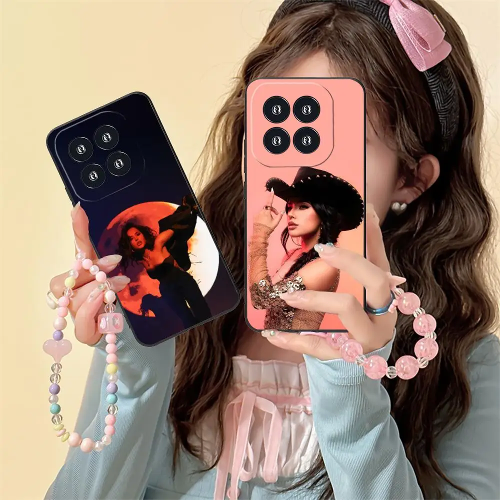 

Модный чехол для мобильного телефона Becky G для Xiaomi 15 14 13 12 Mi 11 T Ultra Lite Pro S X 5G с цветной печатью, защитный роскошный красивый чехол