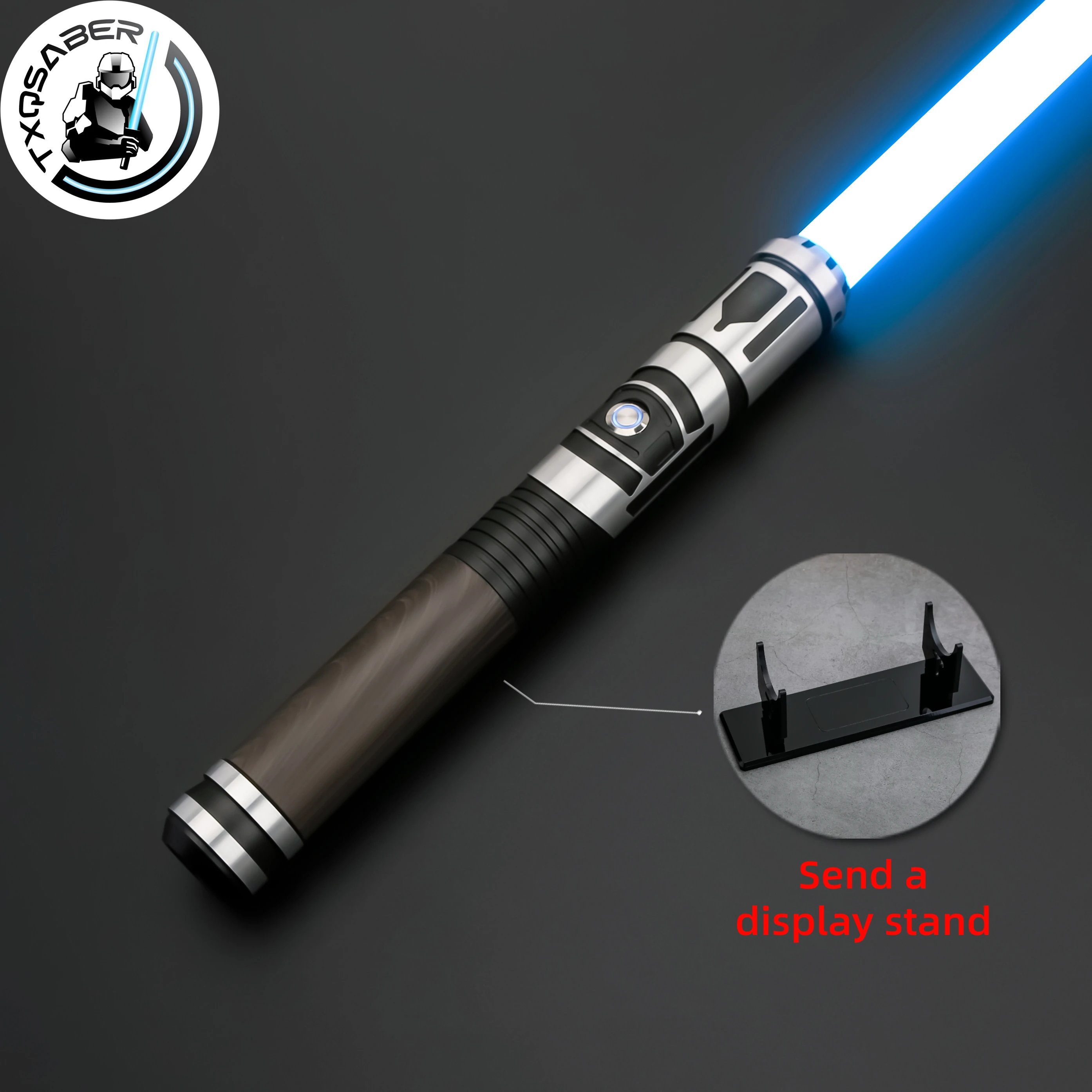 

TXQSABER Lightsaber E07 SDRGB Pixel Smooth Swing Metal Hilt Heavy Dueling Laser Sword Blaster Smooth Swing Lightsaber Adult Toys