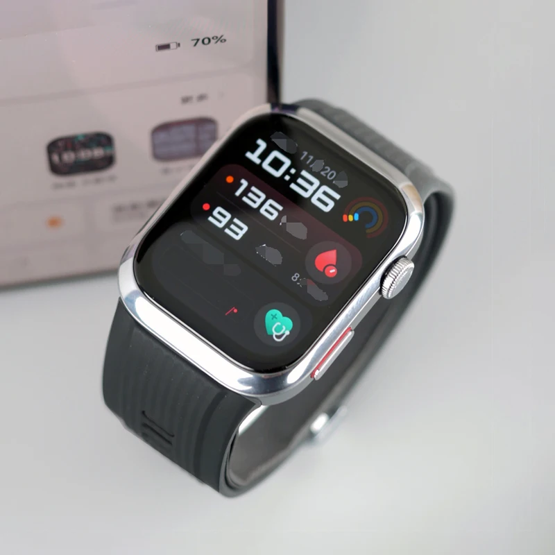 HUAWEI Watch D2 Smartwatch, 1,82" AMOLED-Display, Schwarz | Ambulante Blutdruckmessung, EKG, smarte Lifestyle-Funktionen, Gesundheits-Community, für iOS & Android