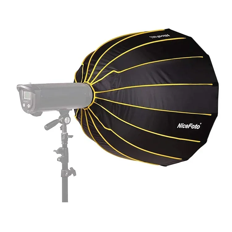 NiceFoto LED 35inch/90cm Quick - Parabolic Umbrella Deep 评论和价格
