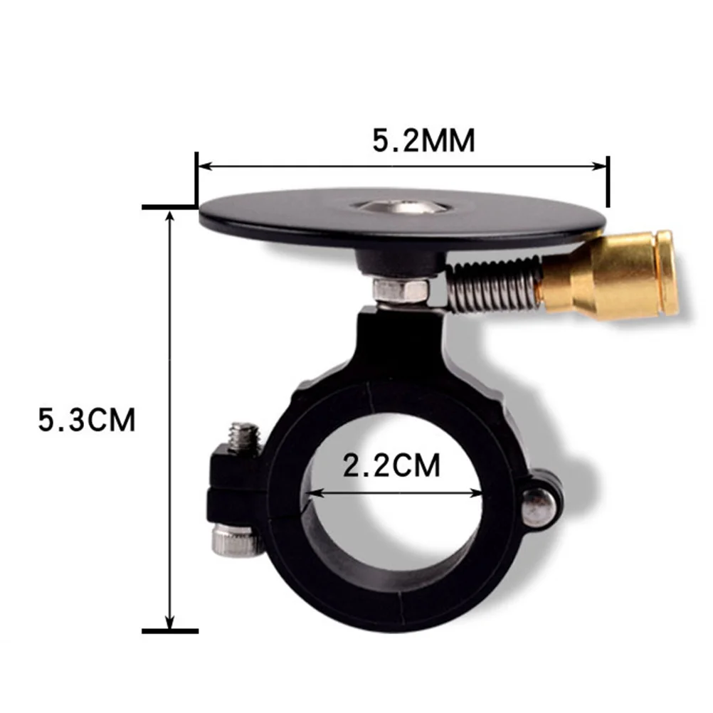 

1pcs Invisible Bell For 21-24Mm Handlebar Retro Flat Bike Horn Compatible With Mountain City Folding Bikes Alarm Warning Ring