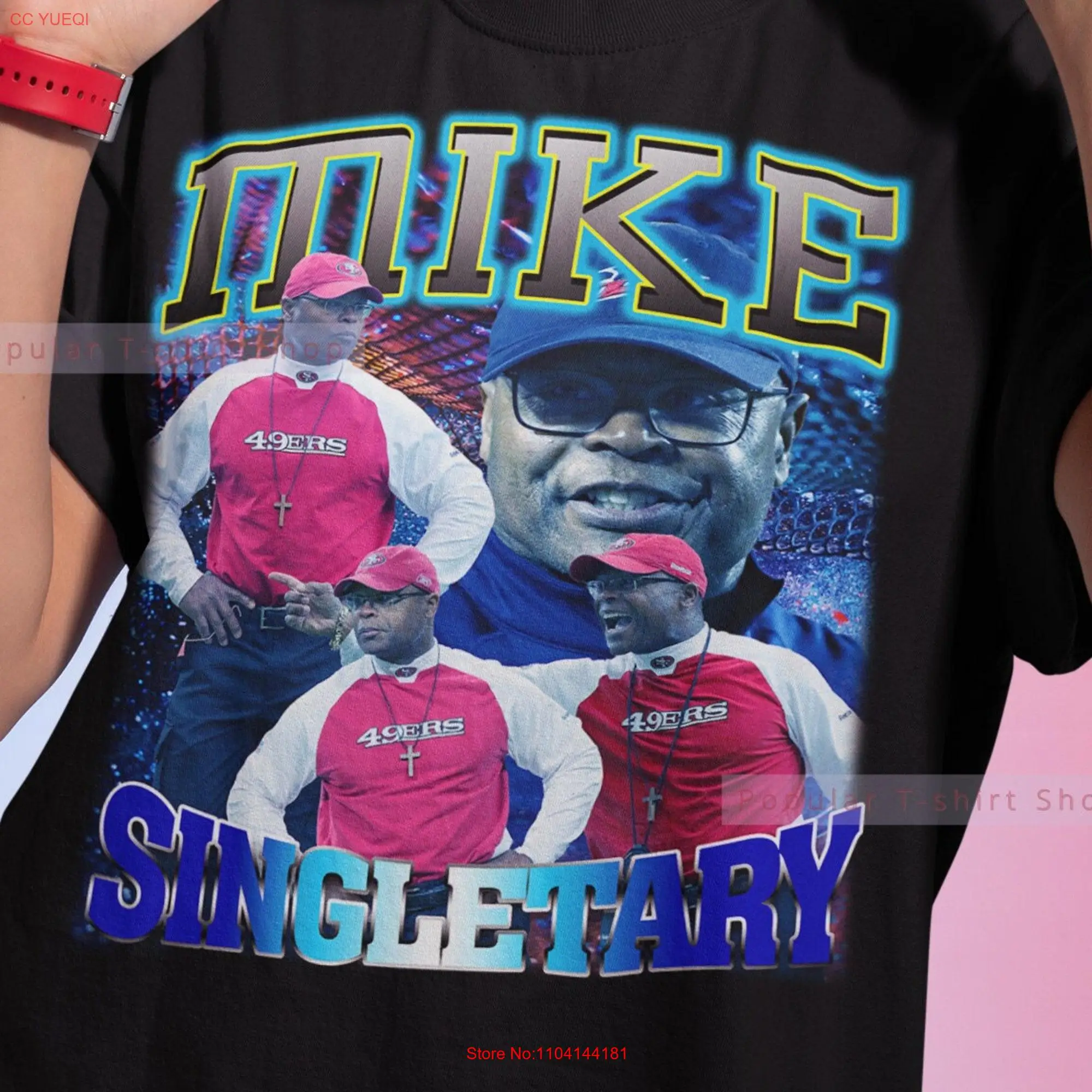 Mike Singletary Vintage T Shirt For Him and Her SweaT Express Shipping Available long or short sleeves