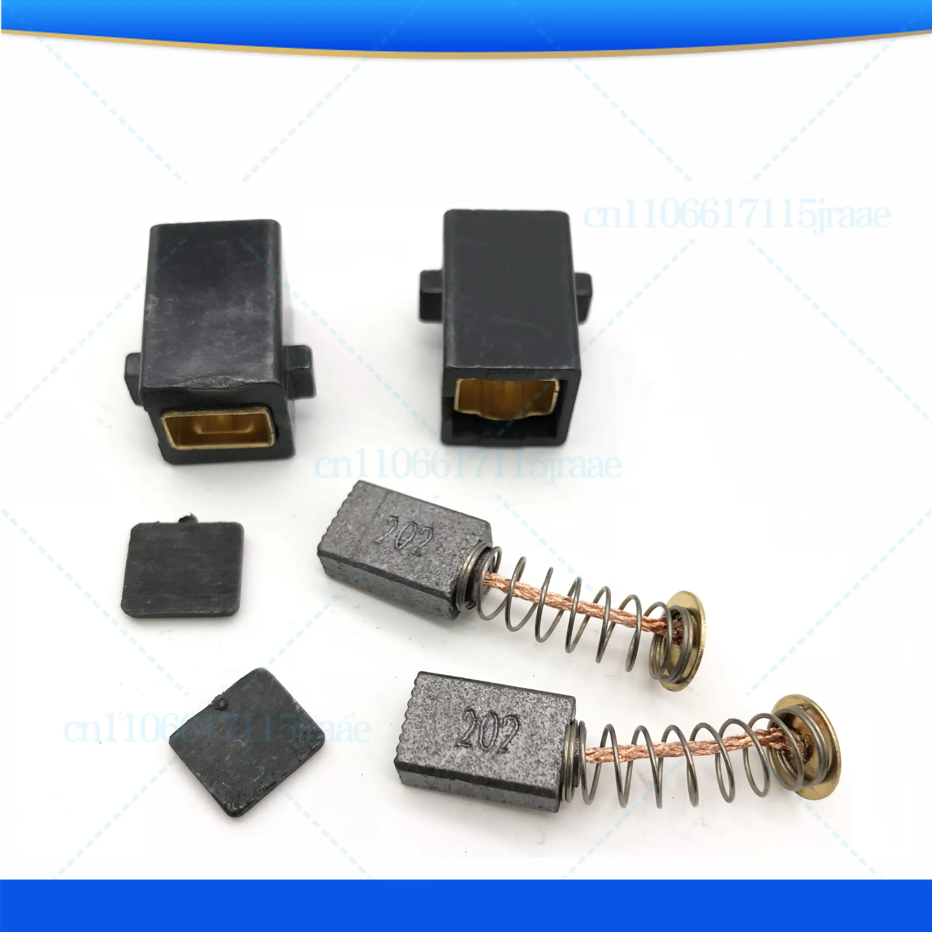 5set Brush TSB1300 5500 GSB500 550 570 For Bosch Electric Drill Carbon Brush Set