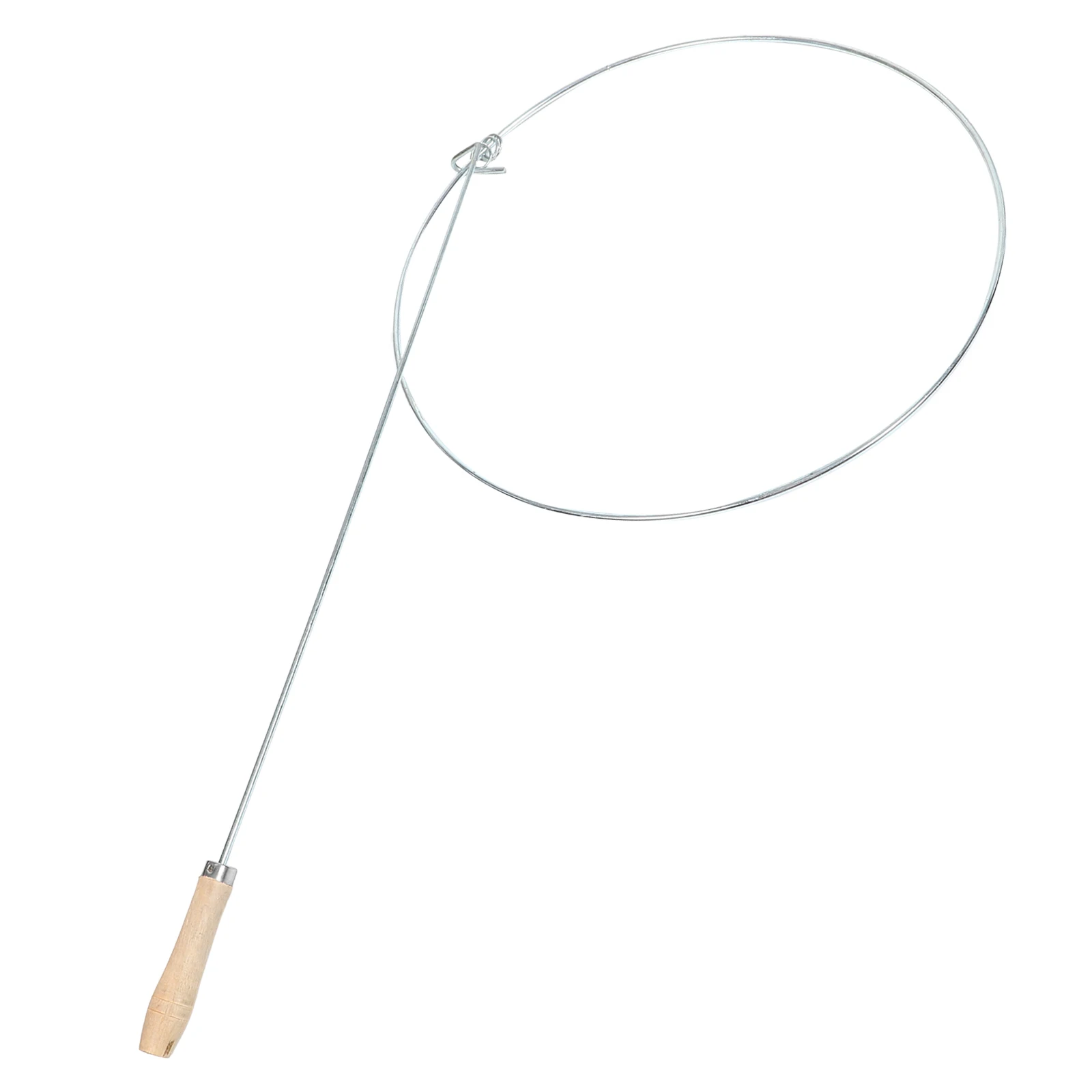 1 Set Chinese Rolling Iron Ring For Teens Hand-Eye Coordination Training Outdoor Game Exercise Hoop Vintage Pushing Ring
