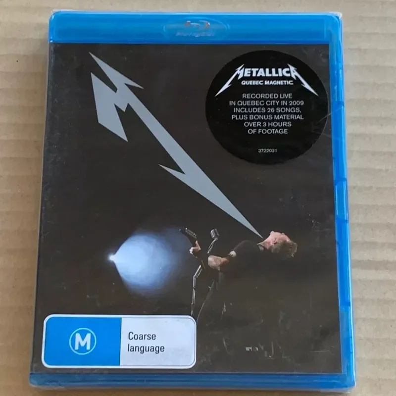 Metallica Quebec Magnetic Live Concert Performance Official Blu-ray Disc High Definition