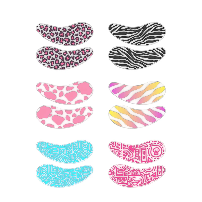 Les patchs pour les yeux en silicone Blackwings conviennent aux cernes et au masque pour les yeux en gel rafraîchissant féminin gonflé et réutilisable.