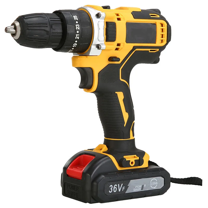 

Cordless Power Demolition Drill Tool Set 36V Electric Screwdriver Impact Tool Sets Drilling Machines Power Drills