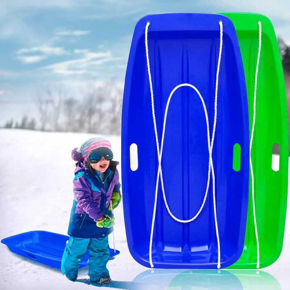 Outdoor Entertainment Products Winter Skiing Products Children's Plastic PE Snowboards Sand Snowboards