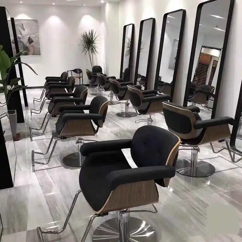 Kursi hidrolik Salon kecantikan Esthetician kecantikan profesional kursi berlengan tato pria bangku mencukur estetika Chaise Furniture rambut