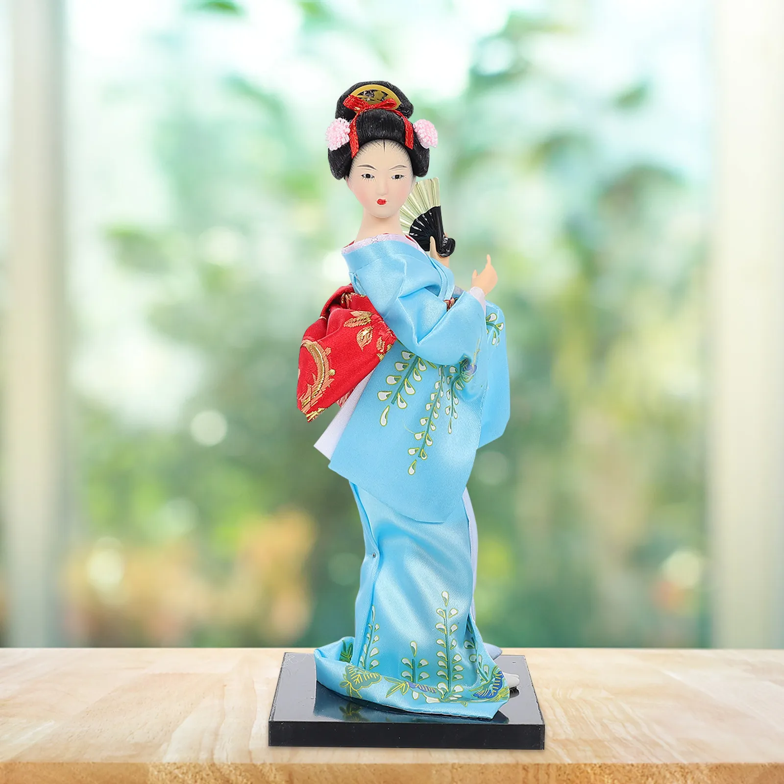 

1Pcs Japanese Style Geisha Ornament Lightweight Eco Friendly Desktop Home Decor Wall Art for Living Room Bedroom Interior Design