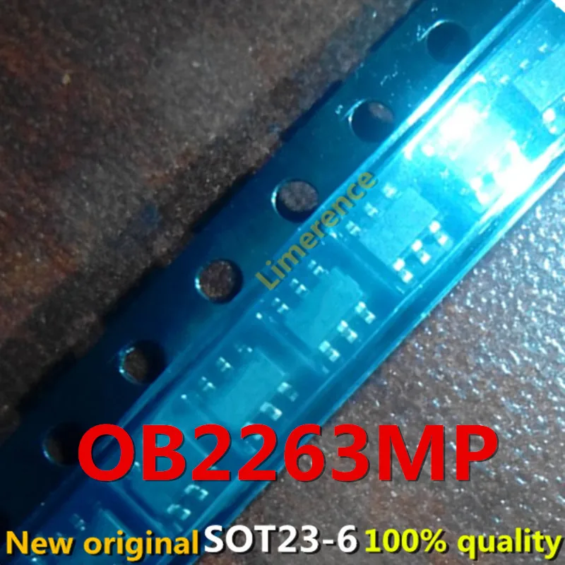 10PCS OB2263MP SOT23-6 OB2263 OB2263AMP SOT-23-6 SOT SMD new and original IC Chipset