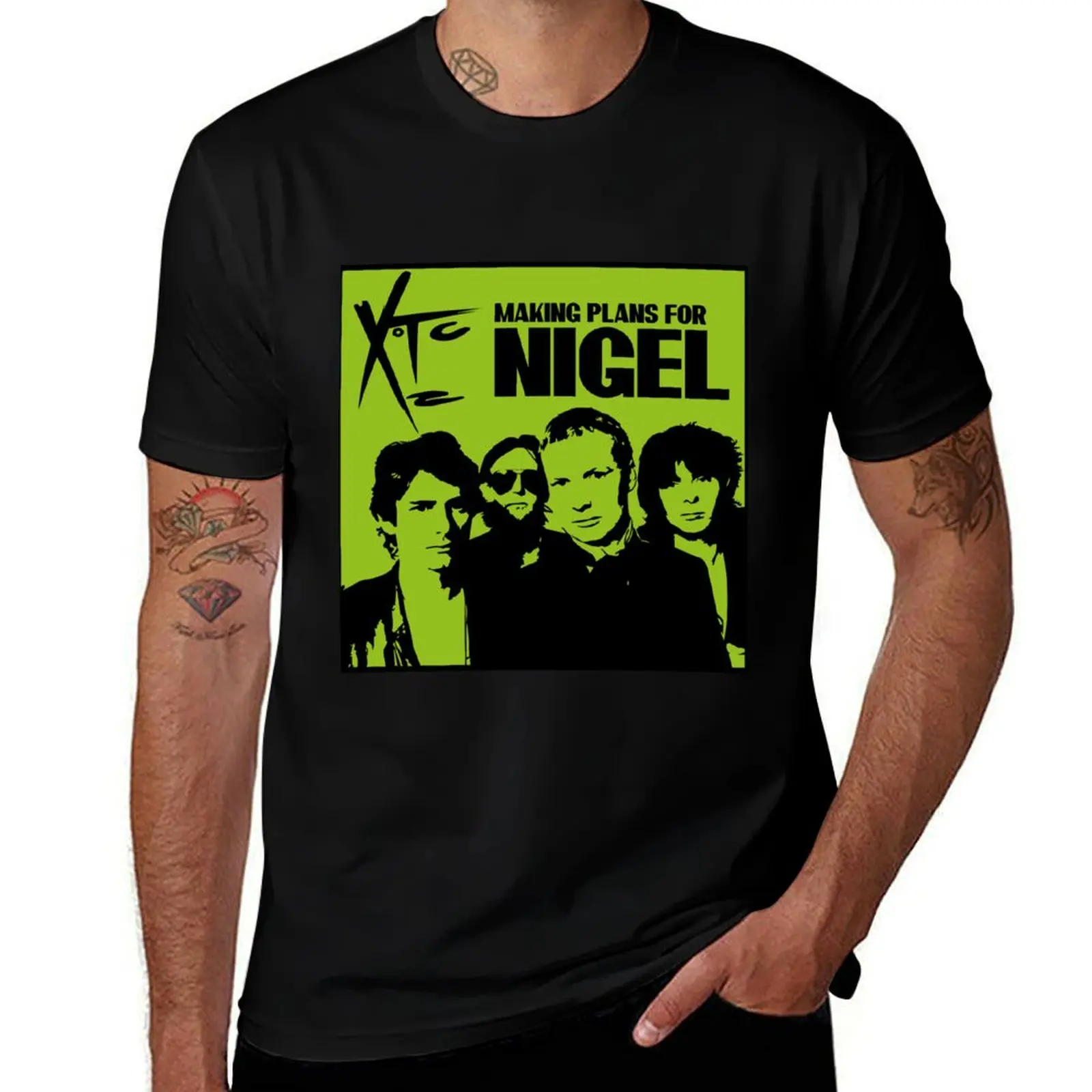 XTC - Making Plans for Nigel T-Shirt Christmas Theme Tee Top