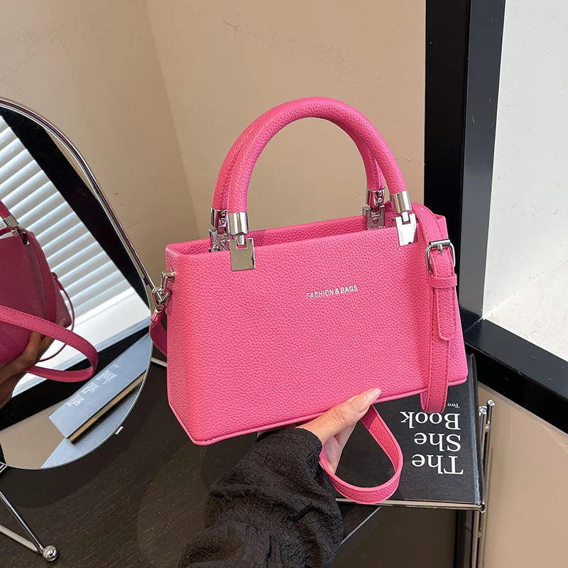 حقيبة نسائية جديدة حقيبة كتف حقيبة يد للنساء 2026 حقيبة كروسبودي نمط بولي PU حقيبة دلو محمولة حقيبة ساعي السيدات #3