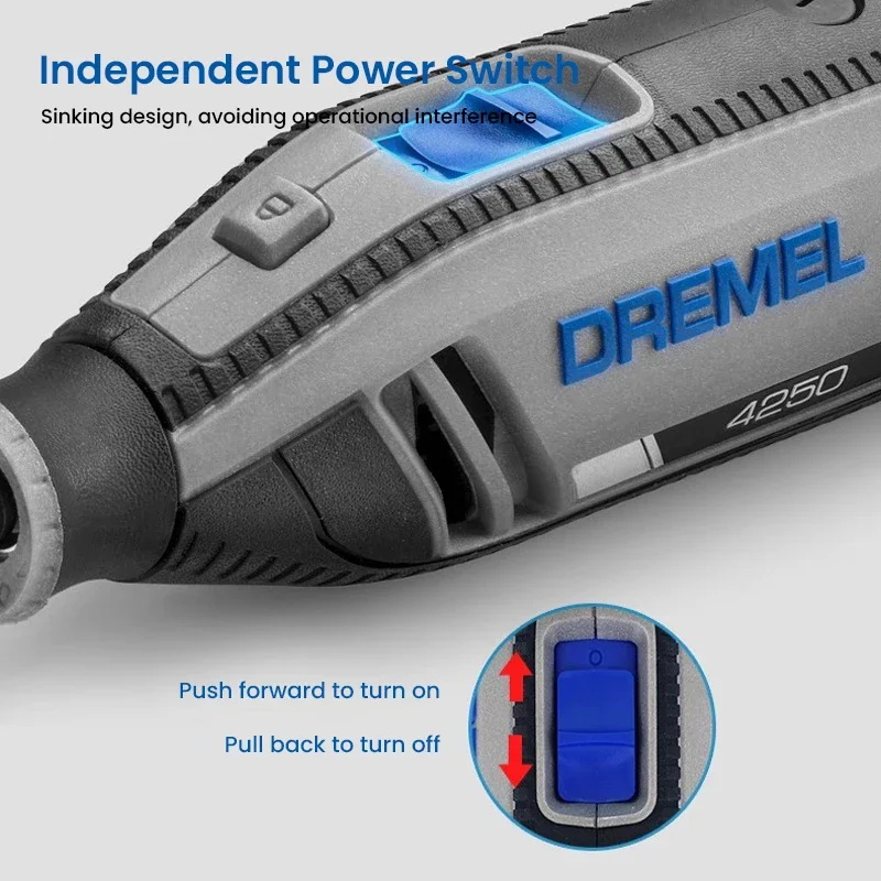 Dremel 4250 N/35 Electric Grinder Rotary Tool With 35 Accessories Variable Speed Grinder For Engraving Carving Grinding Cutting