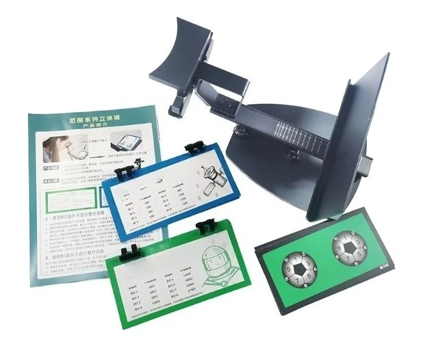 Stereoscopic Variable Prismatic Trainer, Ophthalmic Vision Training Tool for Refractive Error, Amblyopia & Strabismus