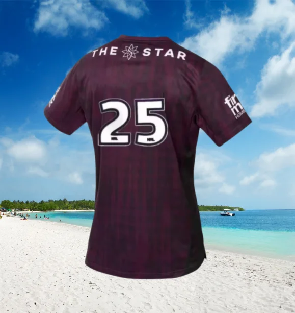 

2025NRL Australia Brisbane Broncos Raiders Melbourne Summer New Men's Hot Sale Breathable Comfortable Top Rugby Suit Rugby