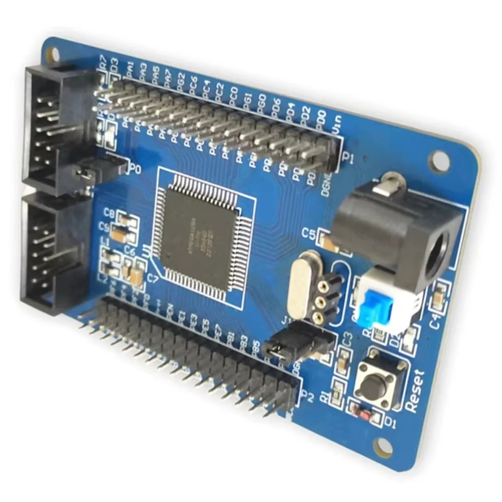 ATmega 128 ATMega128 AVR Minimum Core System Development Board AVR Single-Chip Microcomputer System Board Module ISP