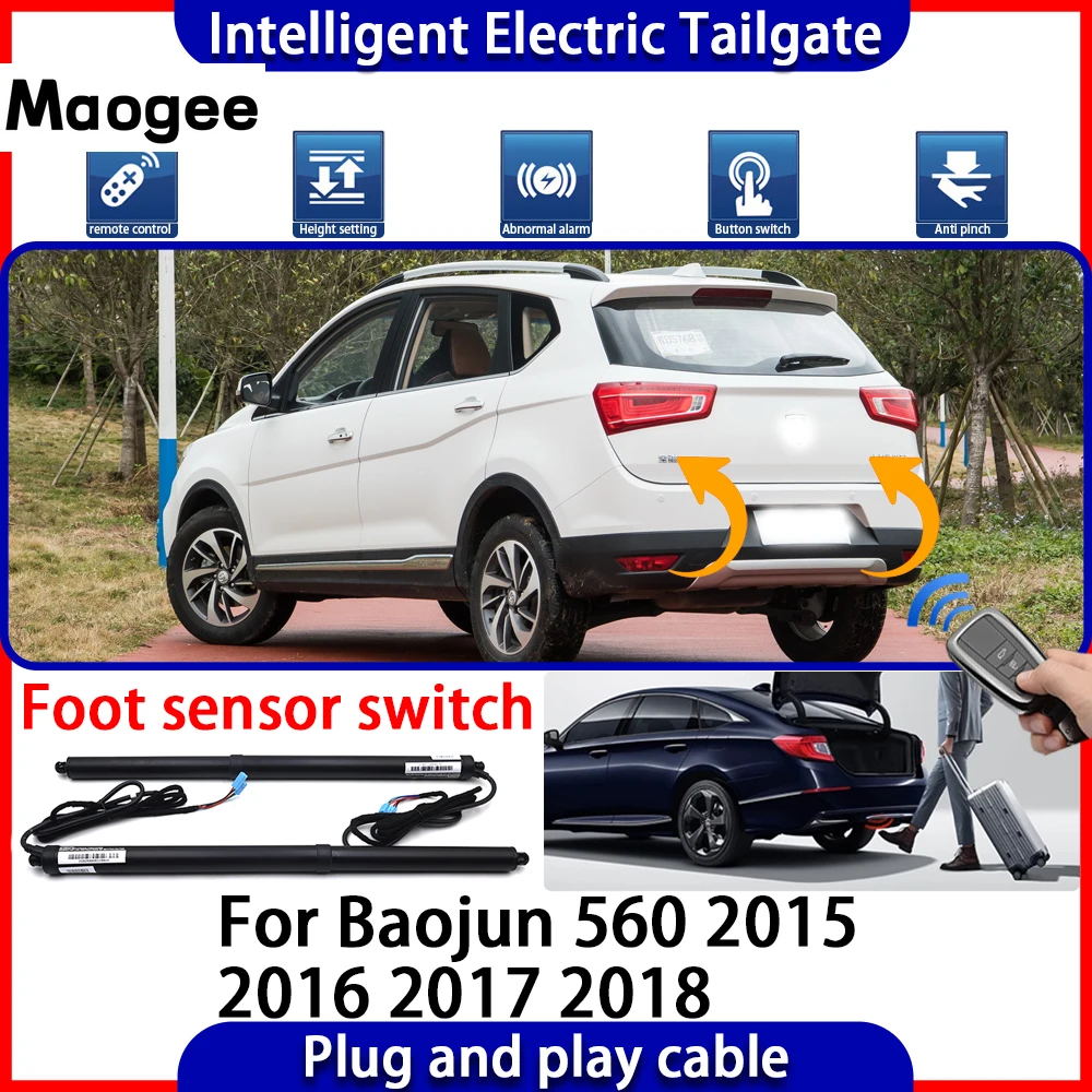 Car Automatic Lifting kit Opening Trunk Intelligent Electric Tail Gate Lift Tailgate for Baojun 560 2015 2016 2017 2018