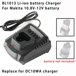 BL1013 Lithium Battery Charger For Makita 10.8V 12V BL1014 BL1013 Li-ion Battery Screwdriver Power Tools Parts Replace DC10WA