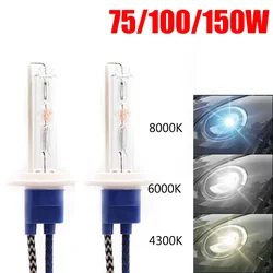 H1 H3 H4 H11 9006 75W 100W 150W 4300K 6000K 8000K HID Xenon 12V Car Light Headlight 9005 9006