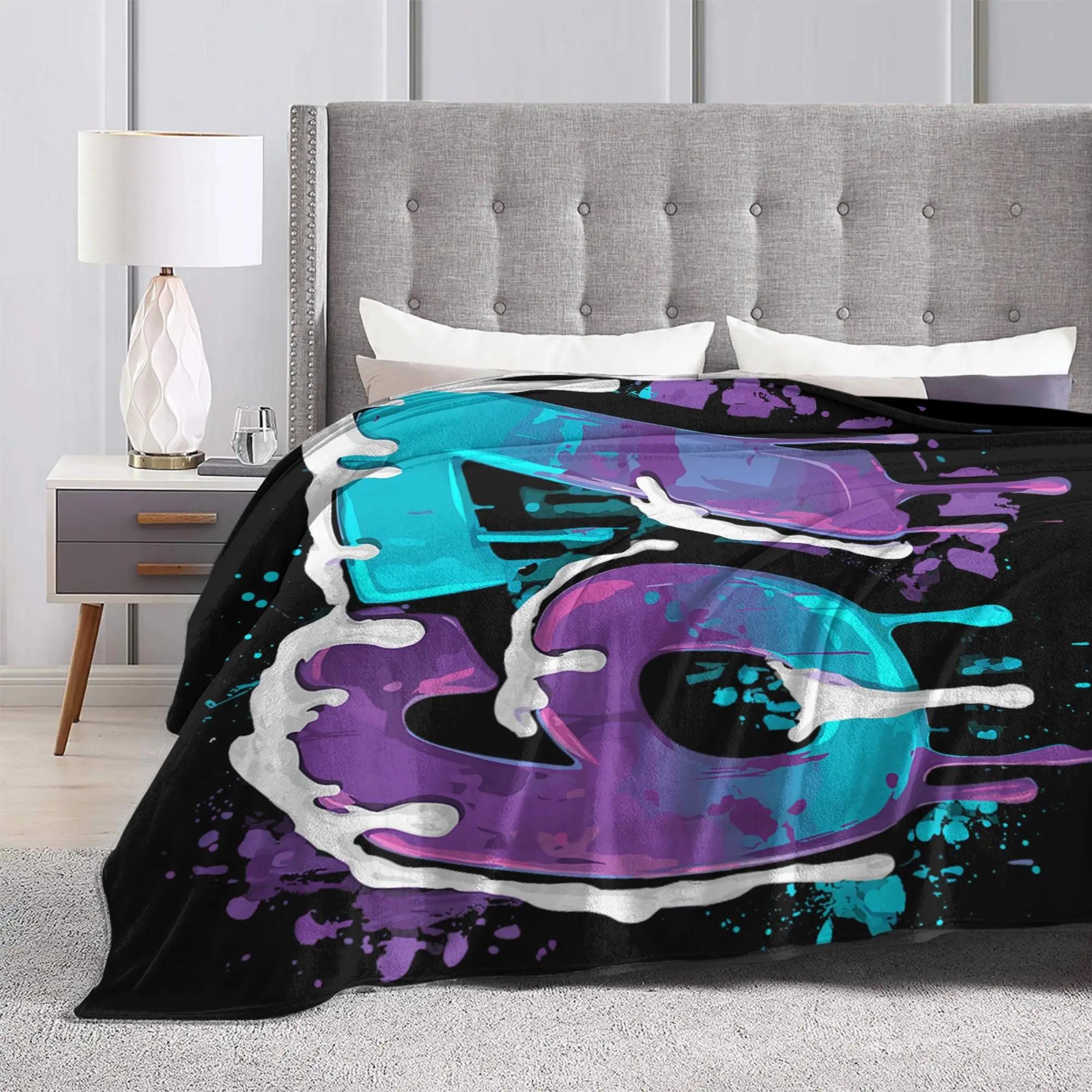 البيسبول بالتنقيط رقم 67 لاعب أو 67th عيد ميلاد دافئ بطانية ناعمة الفتيات الفتيان أفخم رمي بطانية ديكور المنزل الفانيلا المفرش #3