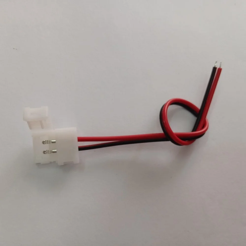 Connector For 8mm 3528 LED Strip Light Solderless Quick Snap Adapter Single Color Lighting Ribbon Wire Terminal Block
