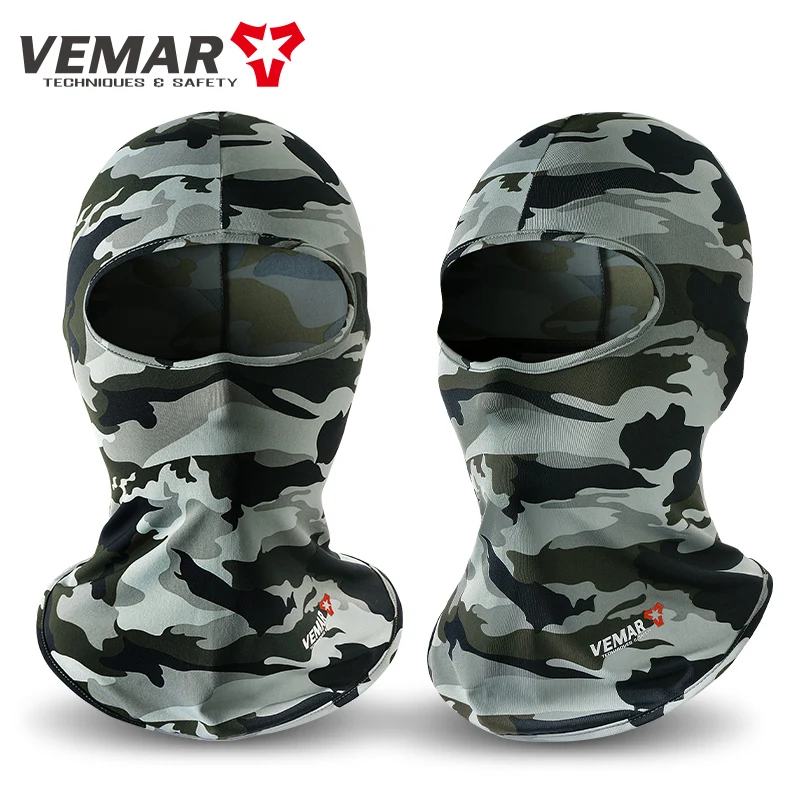 VEMAR Spring Summer Cycling Mask UV Protection Bike Balaclava Men Women Moisture-Wicking Quick-Drying Bicycle Motorcycle Mask