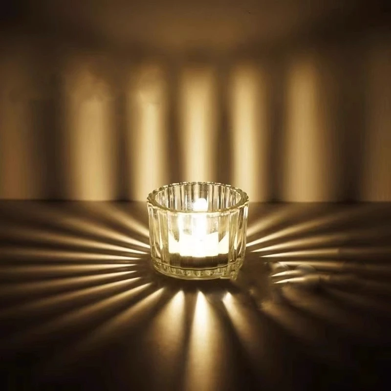 Candle Cup for Acrylic Prayer Cards, Iluminando Velas do Shabat, 10 unid