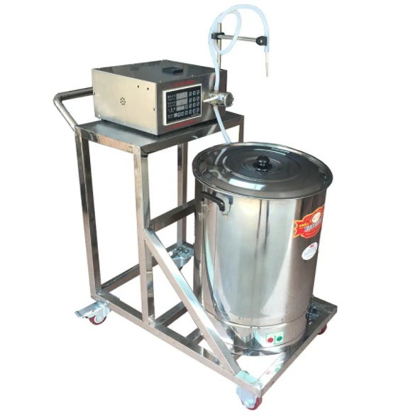 Automatic Desktop Small Wax Filling Machine At Home With Liquid Heating