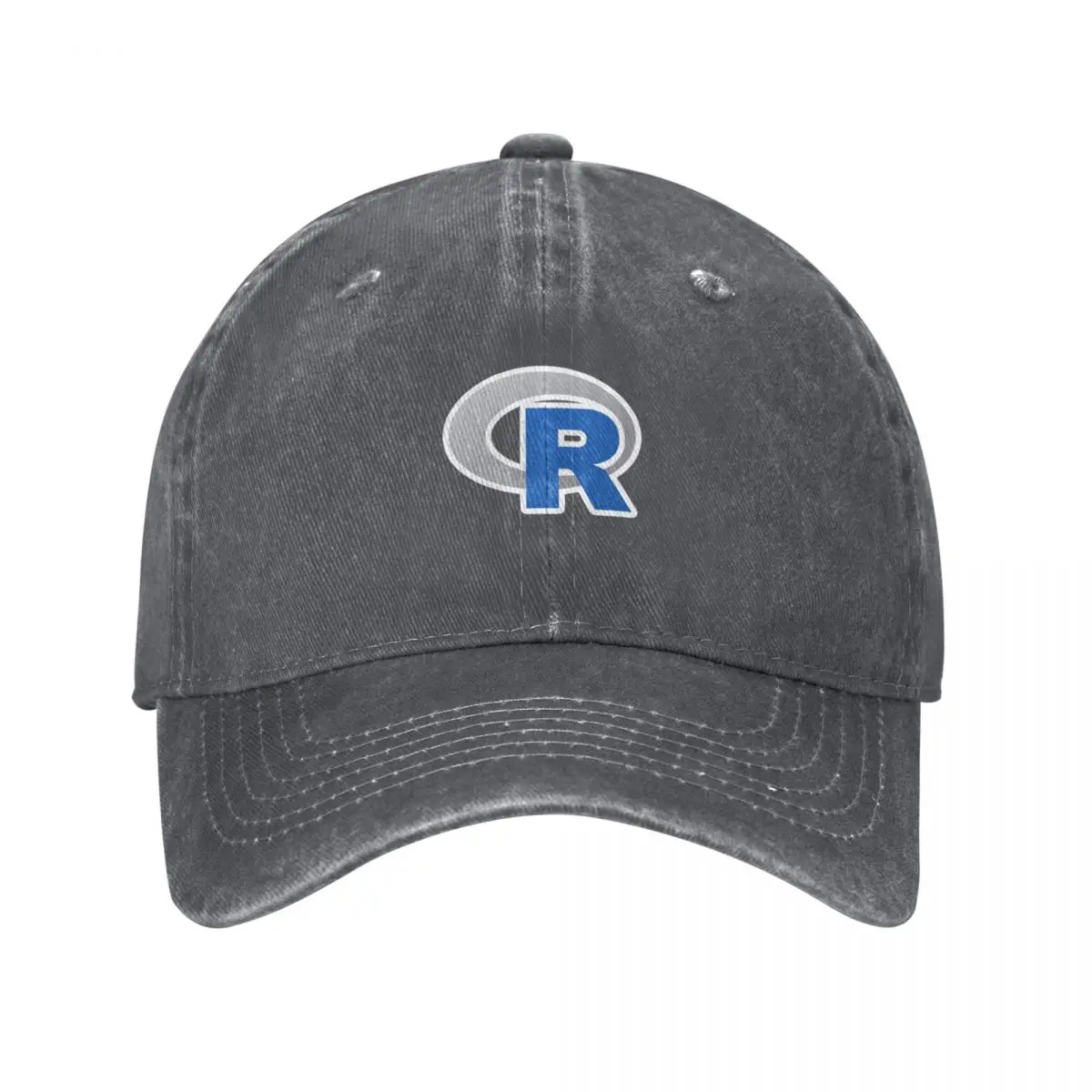 R Programming Language Data Stats Logo Baseball Cap beach hat Visor Golf Wear Men Women's