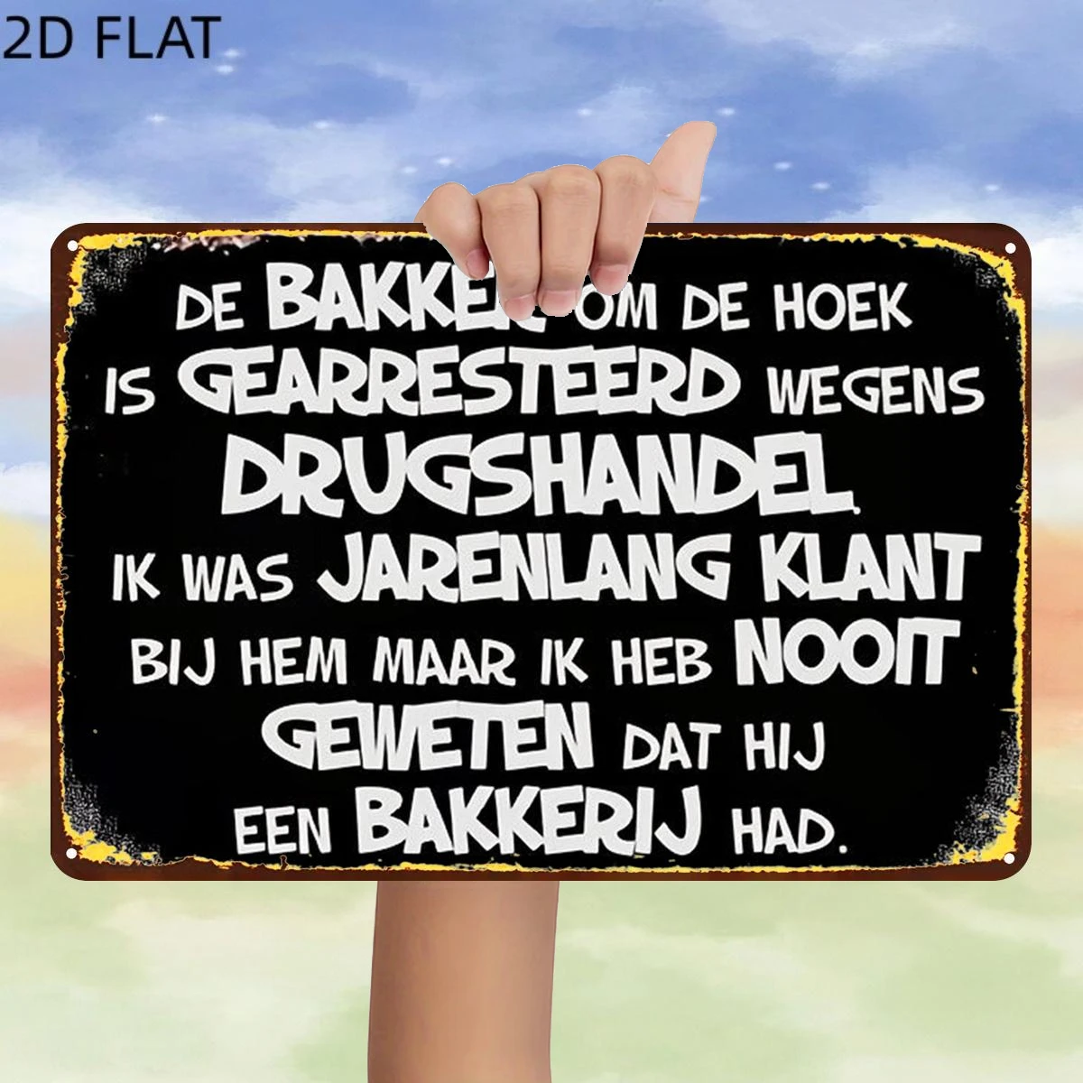 2D Flat 1Pc 