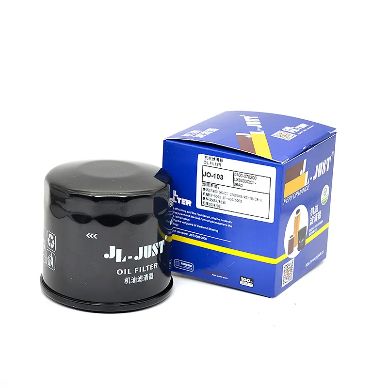 Motorcycle Oil Filter for CFMOTO 400,External Oil Filter for VOGE 500R/Cobra 321R/CYCLONE RX3S/Bobbie 400/Benelli Tornado 552R